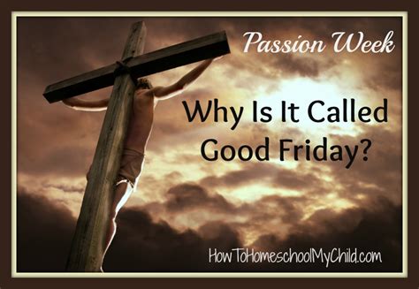 why is it called good friday kids